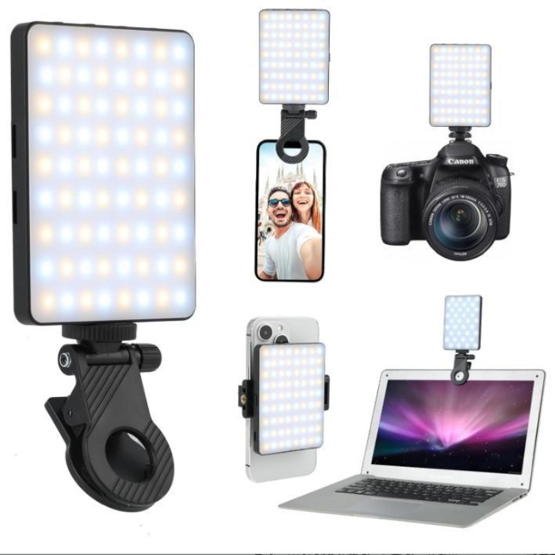 Photography Lighting Video - 1pc Rechargeable LED Selfie Light,3 Modes