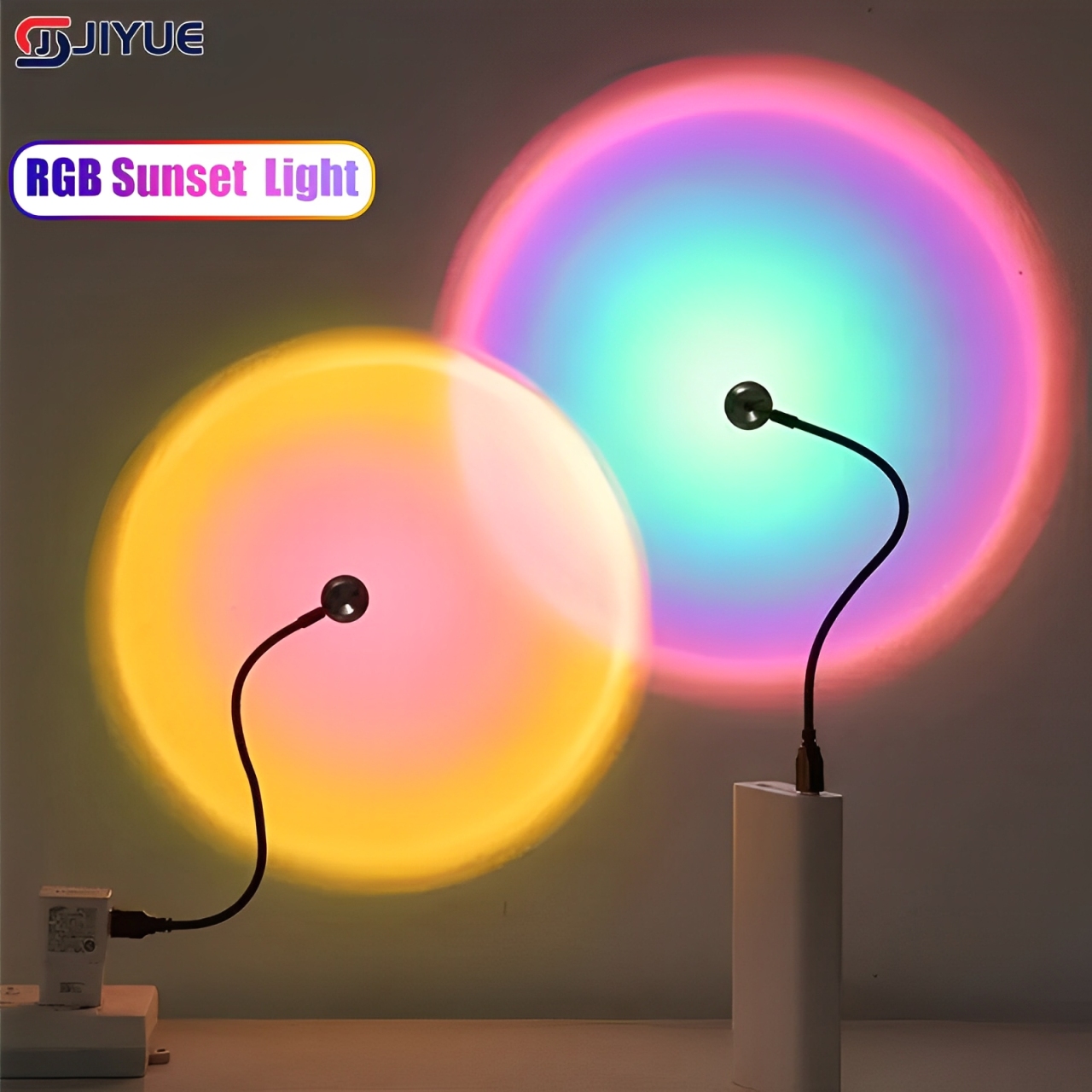 Torjim Rgb Photography Video Lighting - Mini USB ED Sunset Lamp Nightlights