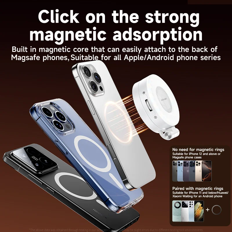 LED Selfie Fill Light for Mags - Photography Lighting Professional review and price