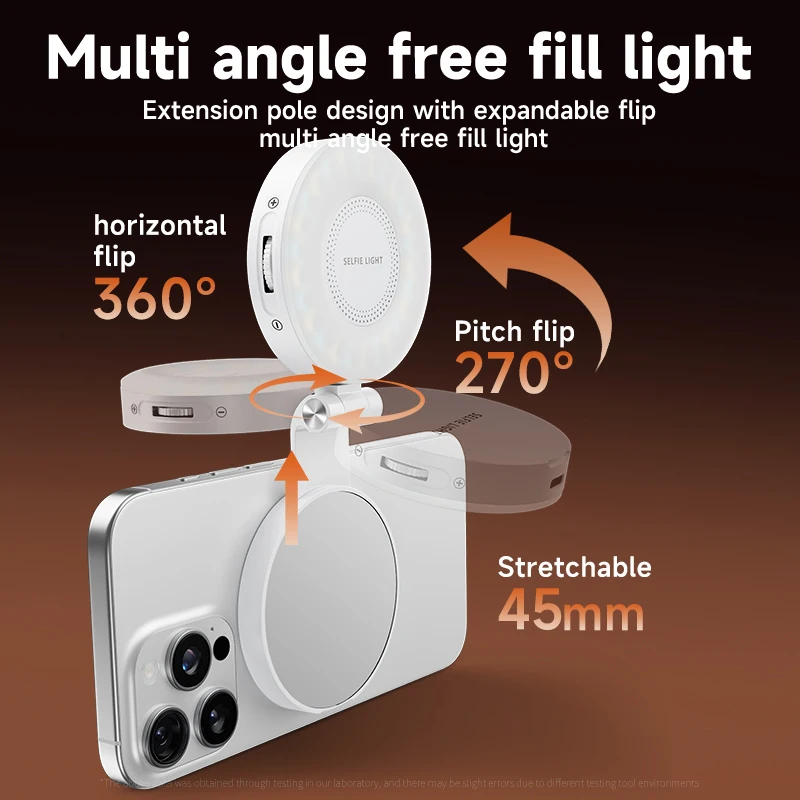 LED Selfie Fill Light for Mags - Photography Lighting Professional review and price