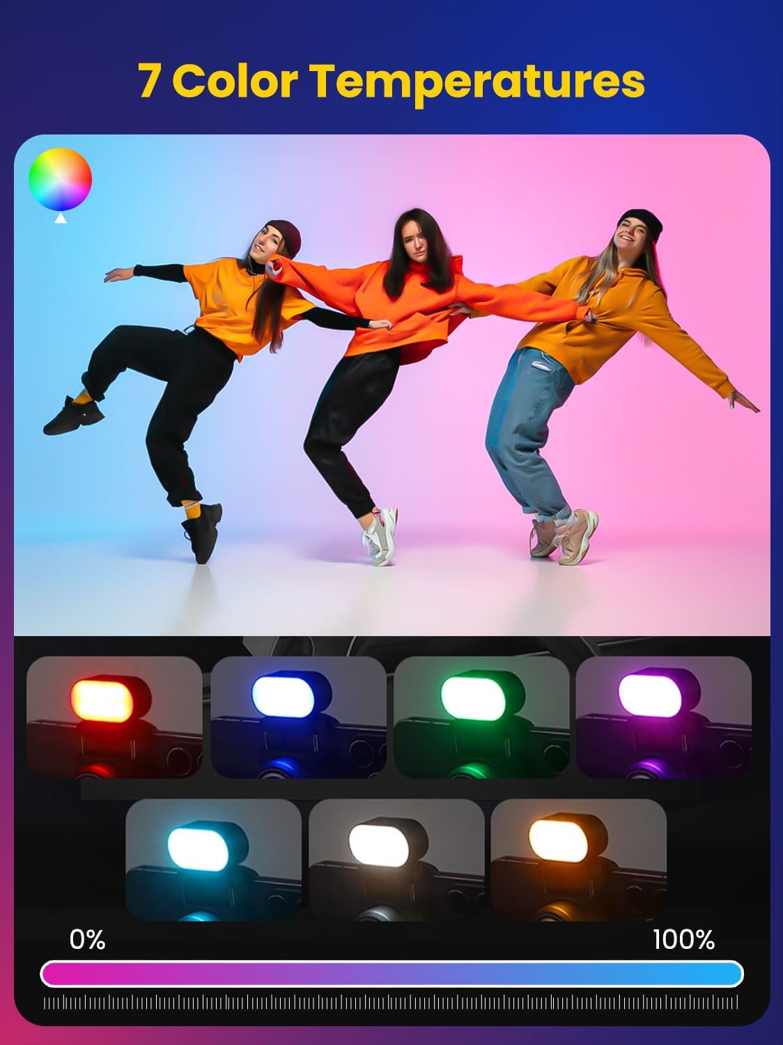 AOCHUAN Mini RGB Magnetic Fill - Photography Lighting Professional review and price