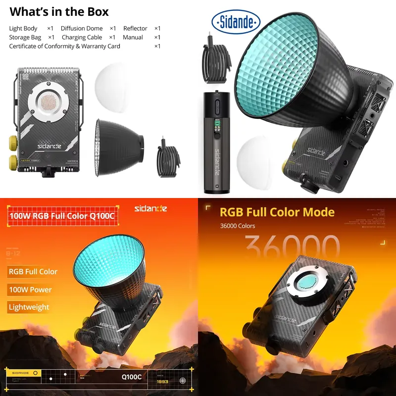 Brand For Sidande Q100C Q100Li - Photography Lighting Brands review and price