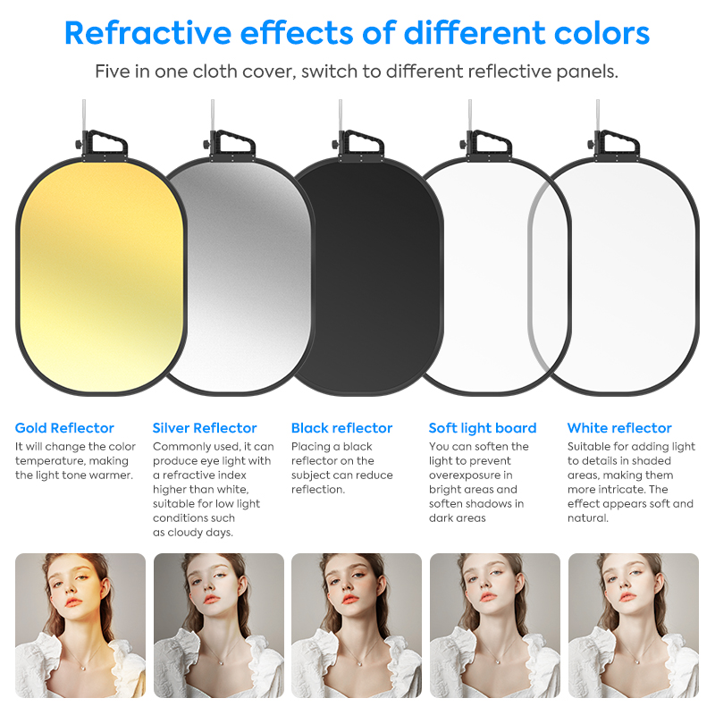 25*29in Light Reflector Stand  - Reflector Disc Silver review and price