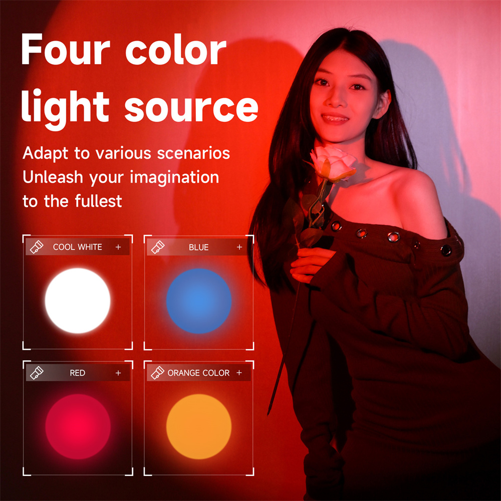 NEW Photography Flashlight 4-C - Torjim Rgb Photography Video Lighting review and price