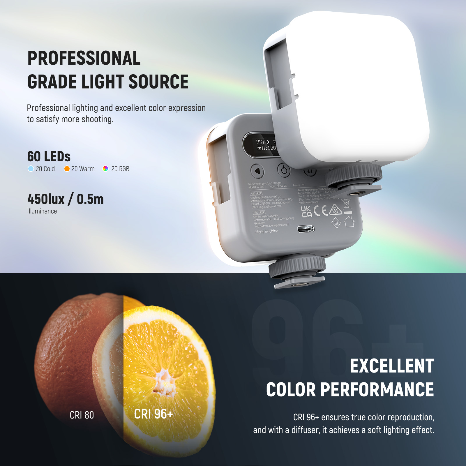 NEEWER Basic Magnetic RGB Vide - Photography Lighting Basics review and price