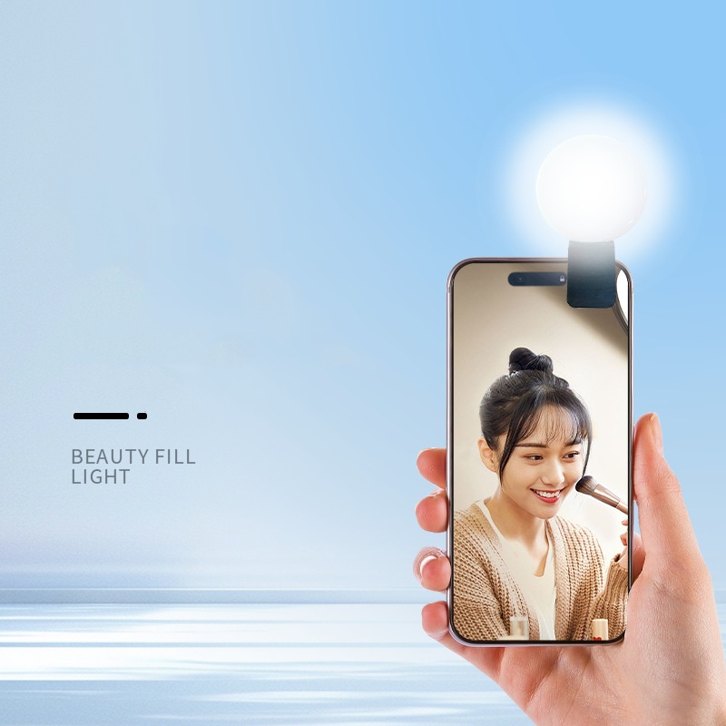 Mini Q Round Selfie Fill Light - Photography Lighting Video review and price