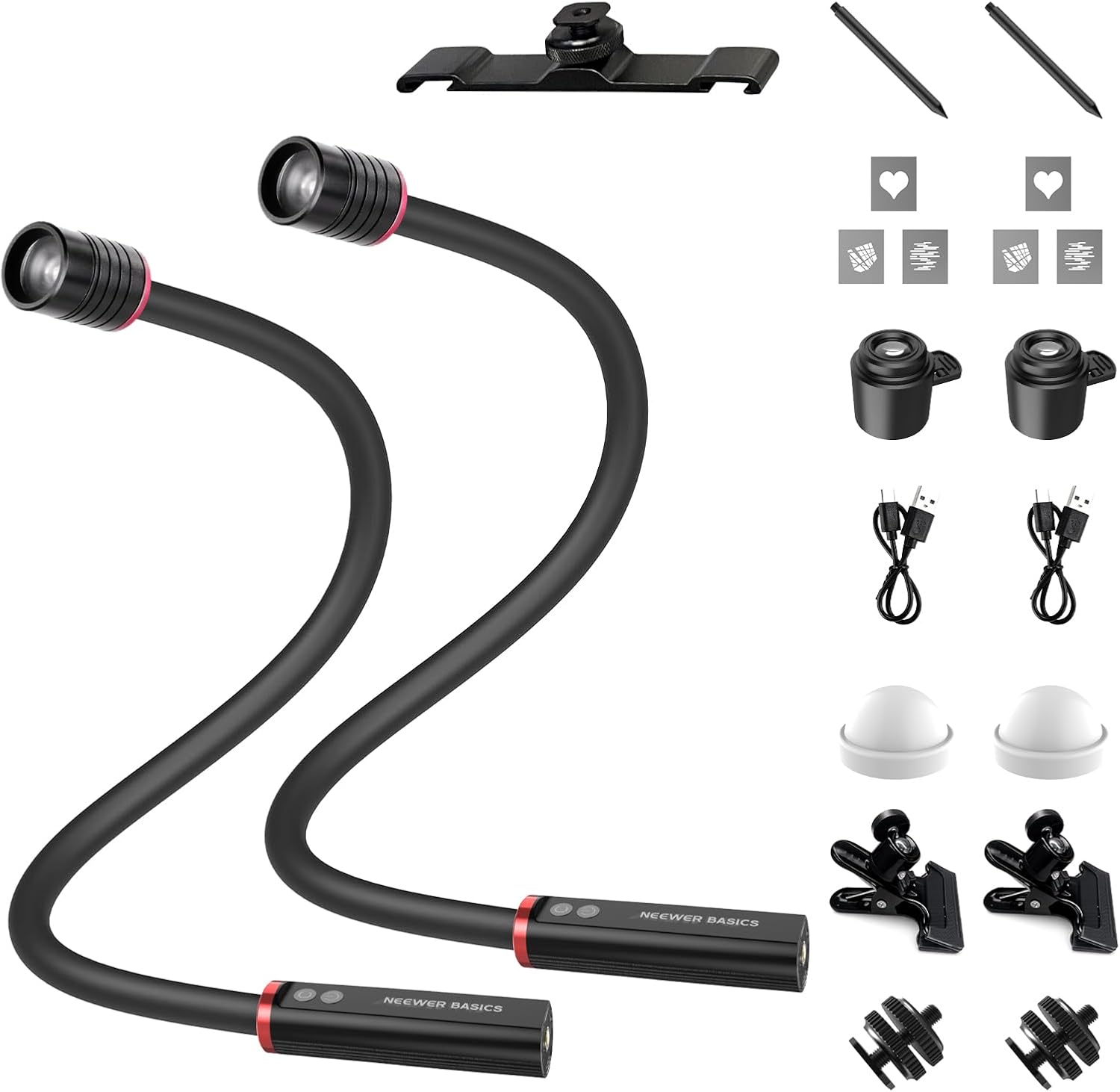 NEEWER BASICS 2 Pcs ML01 USB C - Photography Lighting Basics review and price