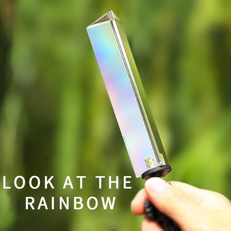 Crystal Glass Prism 30X30x130m - Photography Lighting Triangle review and price