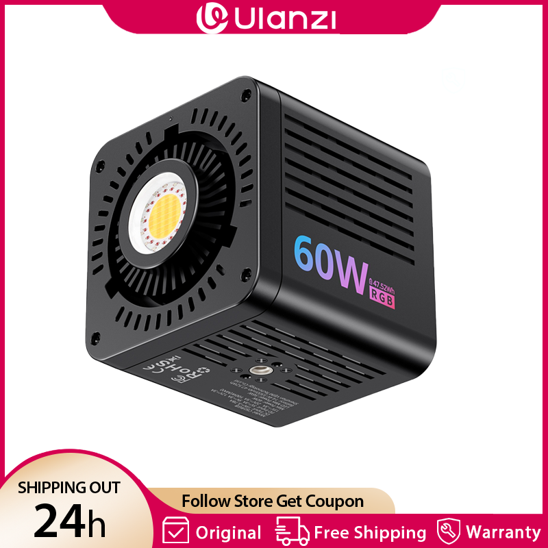 Ulanzi C60 RGB Portable 60W CO - Photography Lighting System review and price