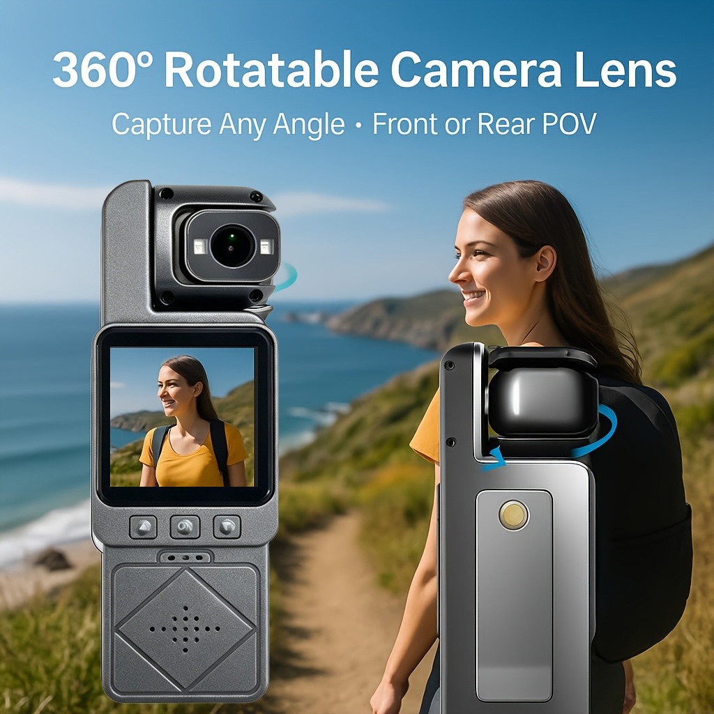 DV02 4K Handheld Action Camera - Photography Lighting System review and price
