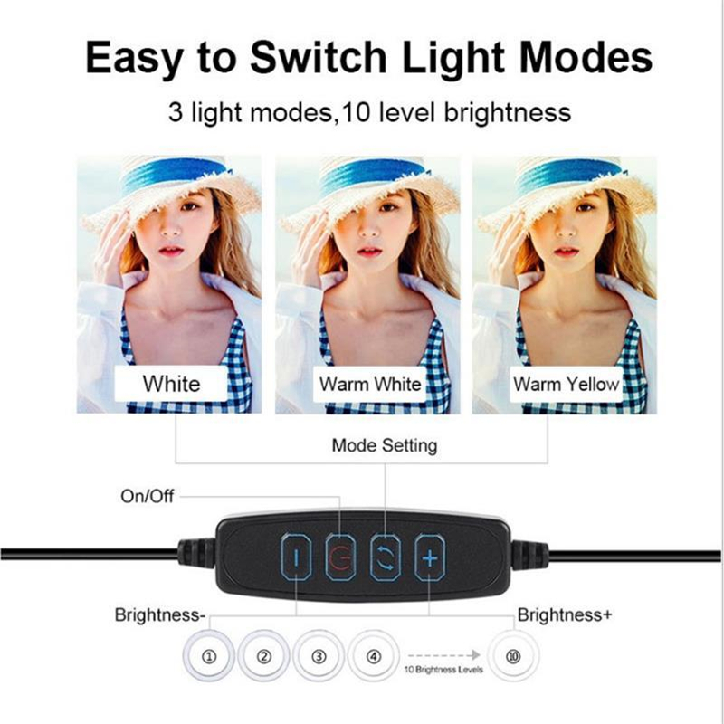 Dimmable Led Ring Light Profis - Photography Lighting Video review and price