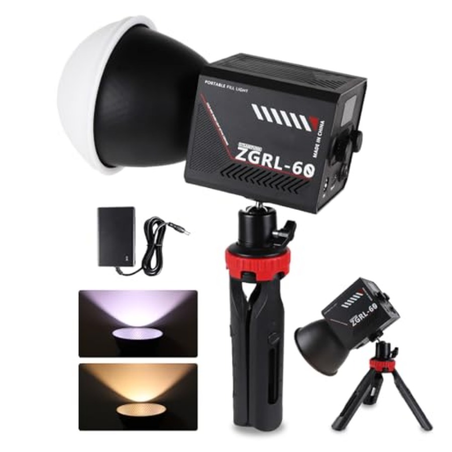 60W COB LED Video Light Handhe - Photography Lighting Video review and price
