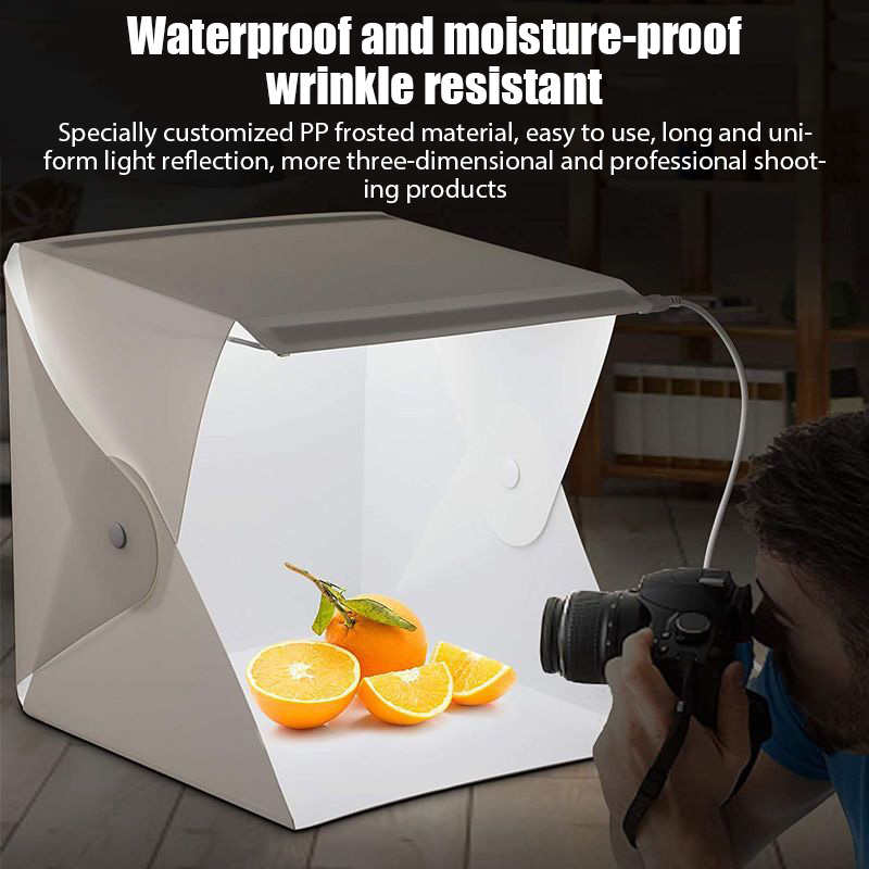 Folding Lightbox Portable Phot - Macro Photography Lighting Kit review and price