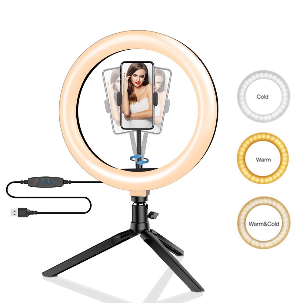 26cm 10 inch Led Ring Selfie L - Macro Photography Lighting Kit review and price