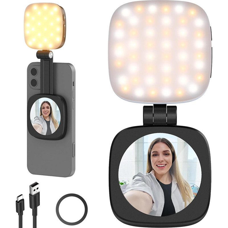 2 in 1 Folding Magnetic Phone  - Photography Lighting Brands review and price