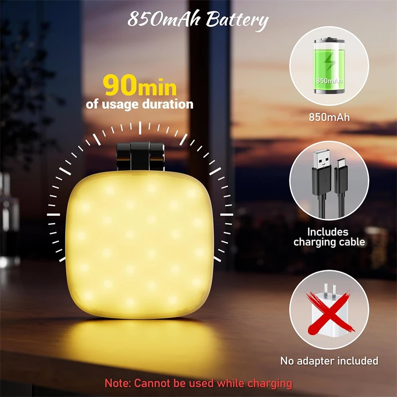 2 in 1 Folding Magnetic Phone  - Photography Lighting Brands review and price