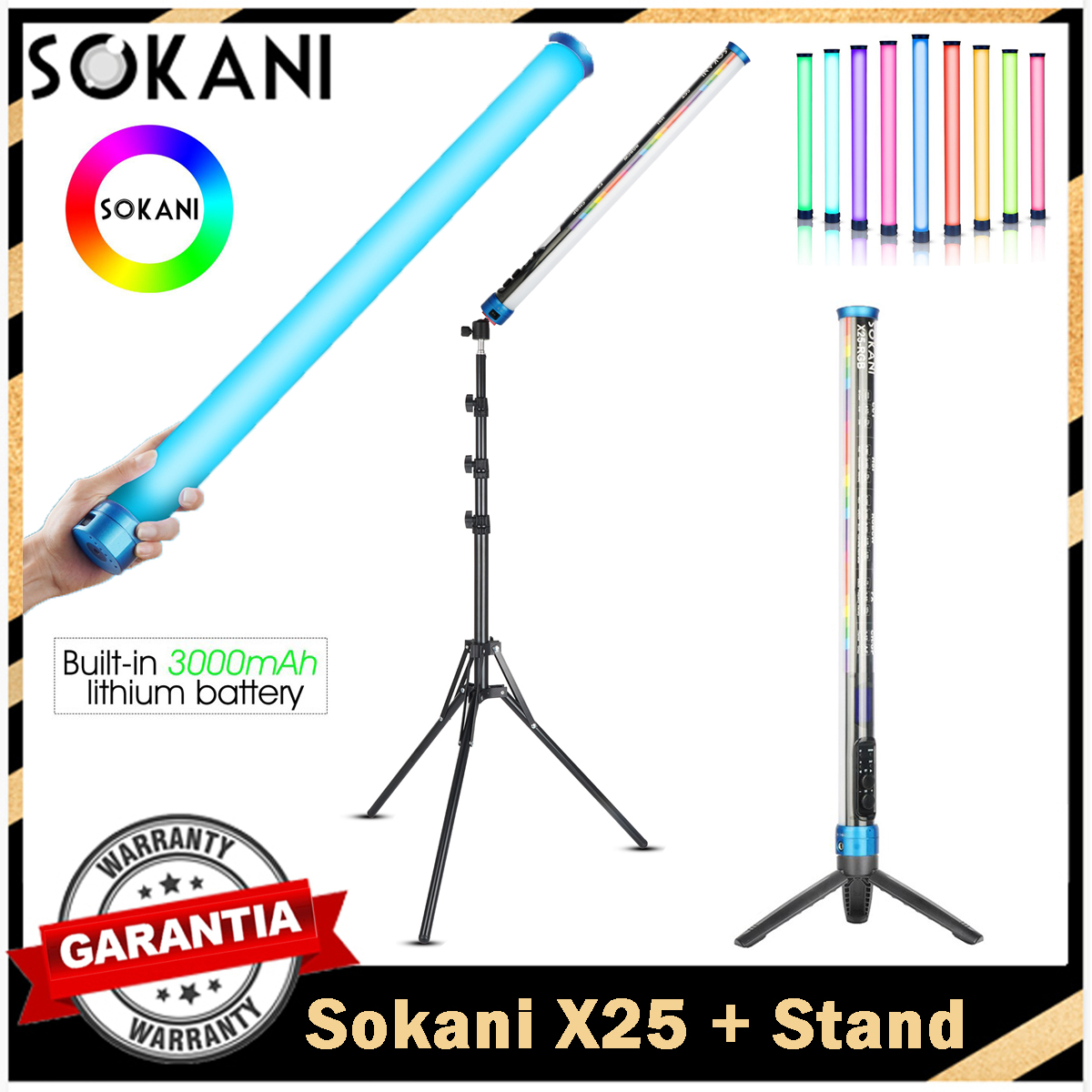 Sokani X25 RGB LED Video Light - Torjim Rgb Photography Video Lighting review and price