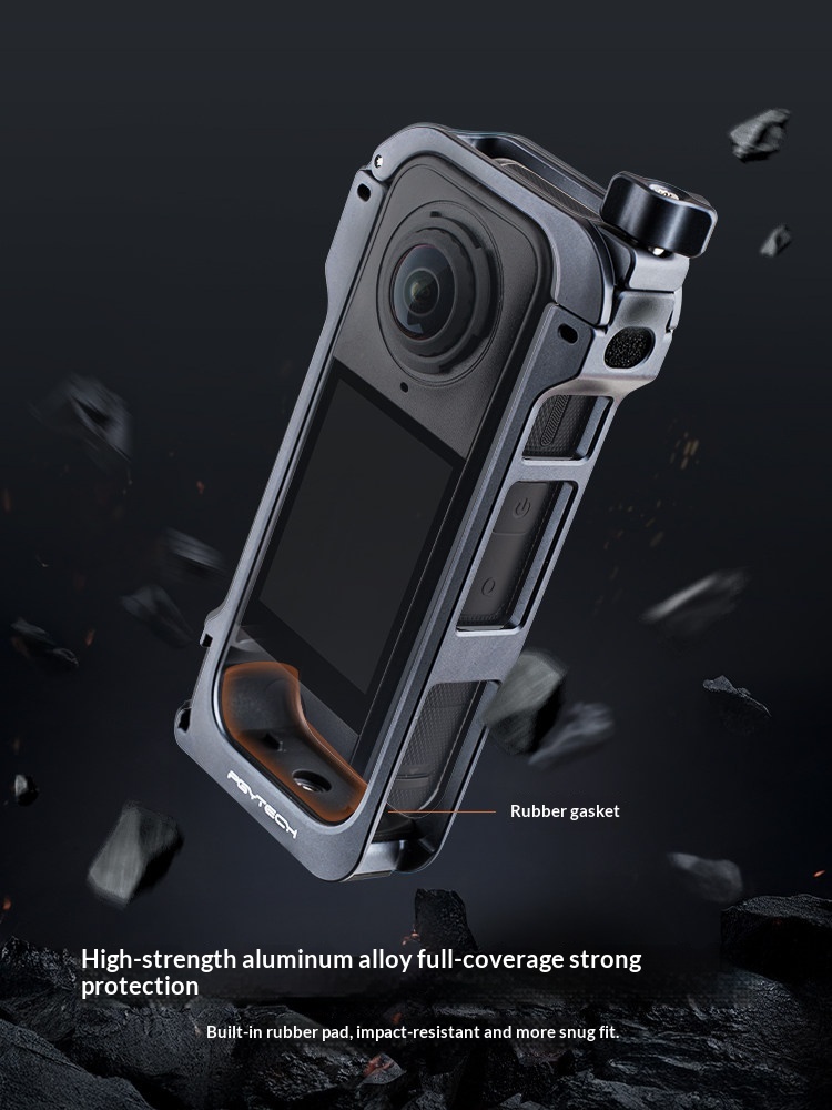 PGYTECH Camera Cage for Insta3 - Insta360 Camera X4 review and price