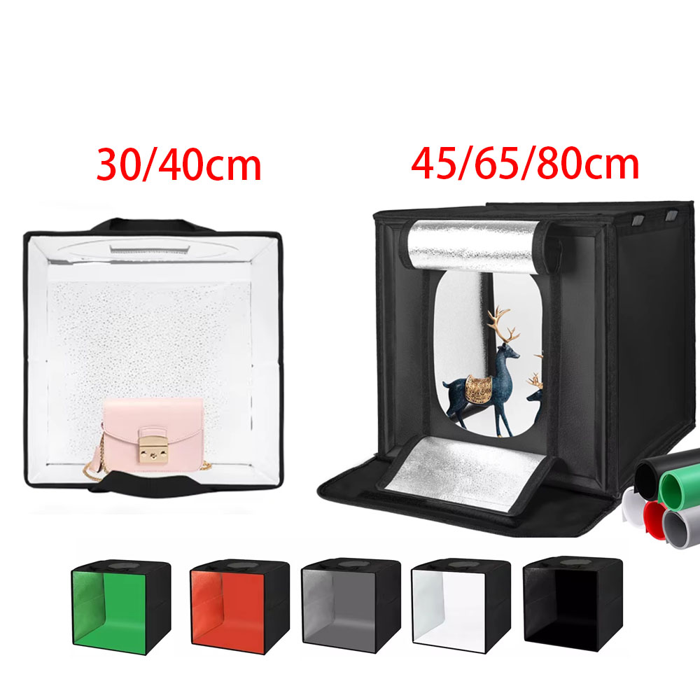 30/40/45 65 80cm Photography T - Macro Photography Lighting Kit review and price