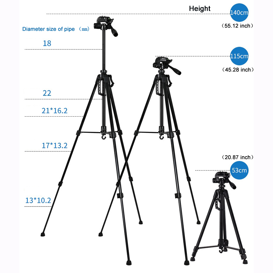 55inch Universal Tripod Stand  - Photography Lighting Lamp review and price