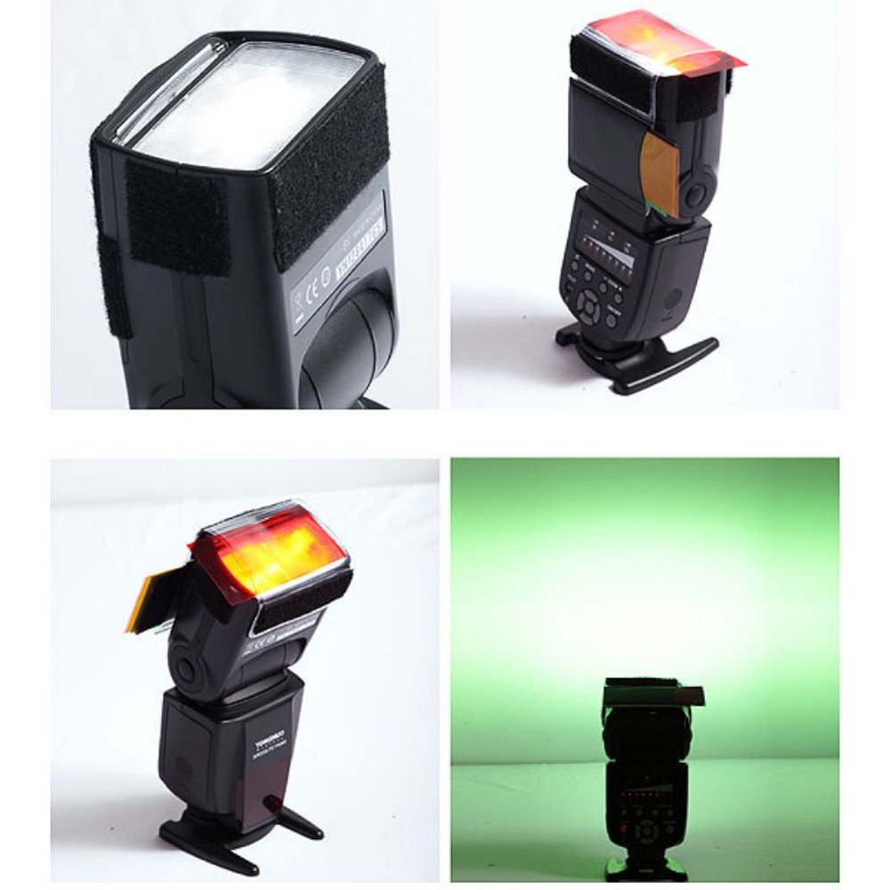 12 Colors Camera Flash Gels Li - Photography Lighting With Flash review and price