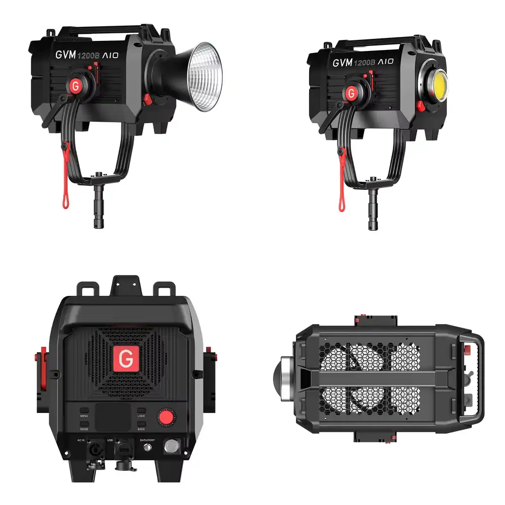 GVM SD1200B AIO 1200W Photogra - Photography Lighting Video review and price