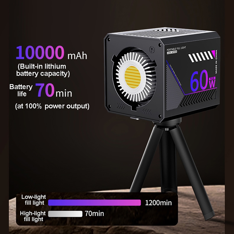 60W RGB Video Light Portable L - Torjim Rgb Photography Video Lighting review and price