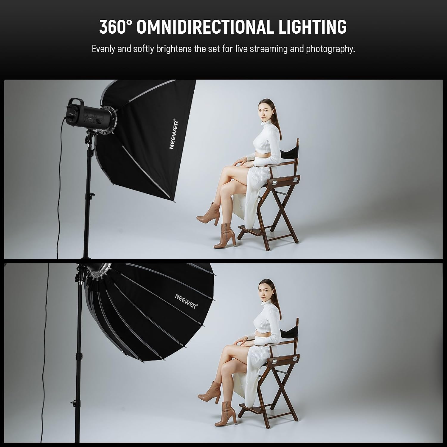 Parabolic Softbox with Bowens  - Photography Lighting System review and price