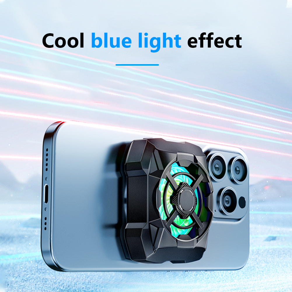 Phone Cooler with Blue Light 3 - Photography Lighting Professional review and price