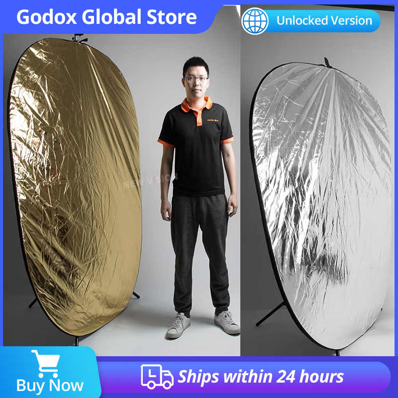 Godox 2in1  Gold and Silver Ov - Reflector Disc Silver review and price