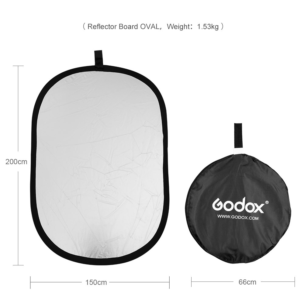 Godox 2in1  Gold and Silver Ov - Reflector Disc Silver review and price