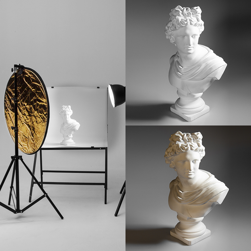 AMBITFUL 2in1 60cm 80cm 110cm  - Reflector Disc Silver review and price